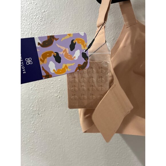 Honeylove LiftWear CrossOver Bra Sand Color Nude plus size 3X New - Picture 6 of 6